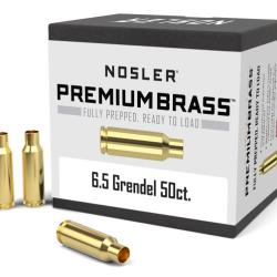 Nosler 50 Douilles 6.5mm Grendel
