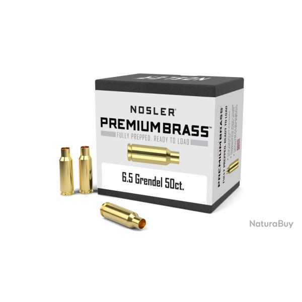 Nosler 50 Douilles 6.5mm Grendel