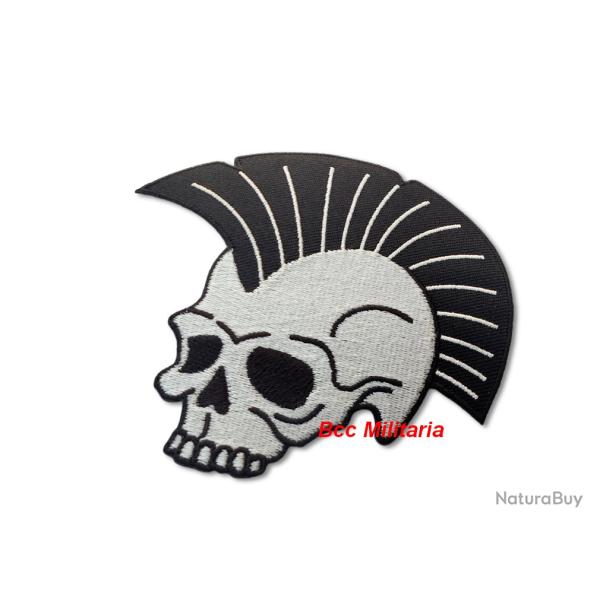 Patch brod� t�te de mort Punk