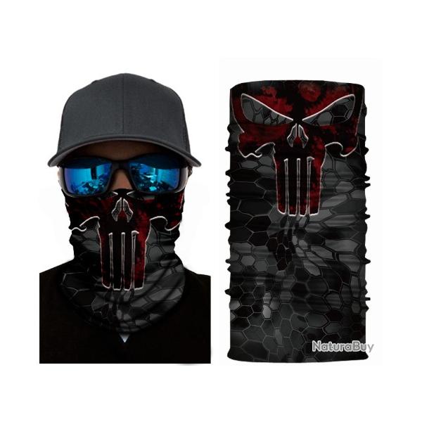 Cache cou Punisher rouge