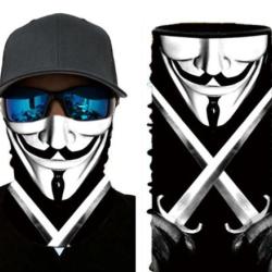 Cache cou Vendetta Noir/Blanc