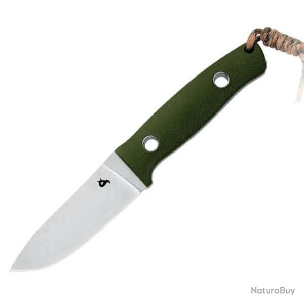 Couteau fixe bushcraft Black Fox Vesuvius 710D2OD