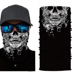 Cache cou Squelette Vampire