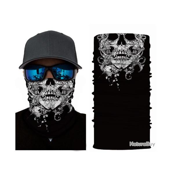 Cache cou Squelette Vampire