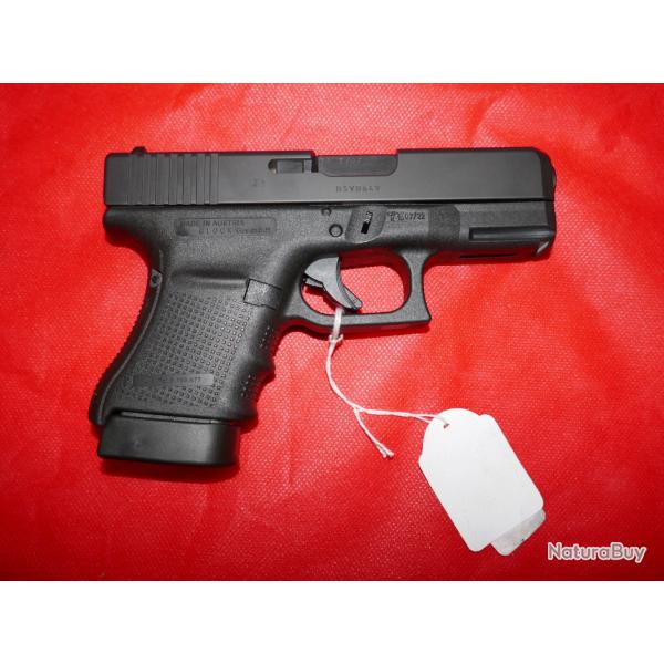 Pistolet GLOCK 30 Gen 4 en 45 ACP complet avec sa mallette d'origine