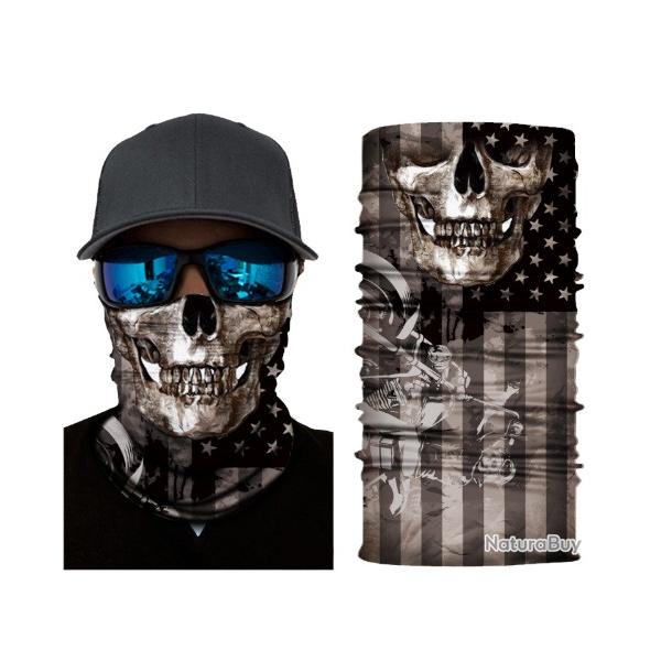 Cache cou Motard USA