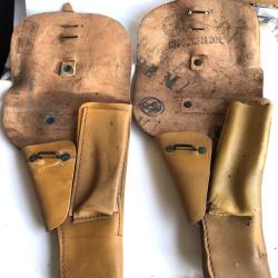 Lot de 2 holsters de Mac 50, ils sont dans leur jus.