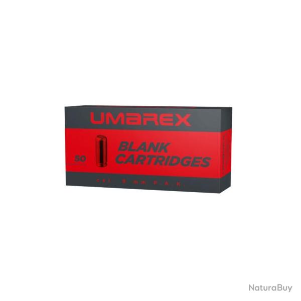 Cartouches Umarex 9 mm Pak � blanc par 50 9 mm Pak - 9 mm Pak