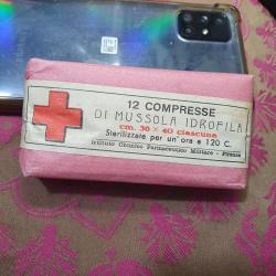 Compress&eacute; WW2 di Mussola Idrofila  neuf