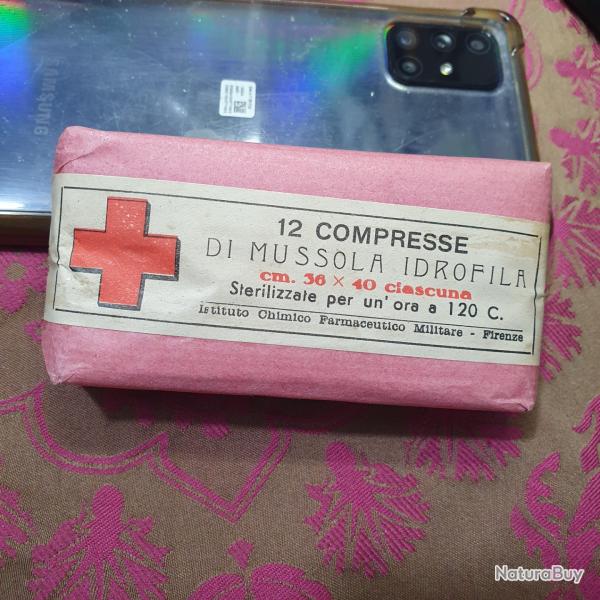 Compress� WW2 di Mussola Idrofila  neuf