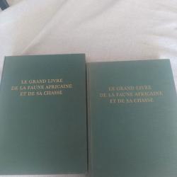 La faune africaine et de sa chasse 2 grands volumes 1954 Schmidt et Kister