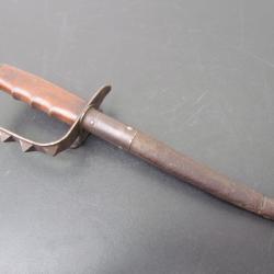 POIGNARD TRENCH KNIFE US 17 US LF&C 1917