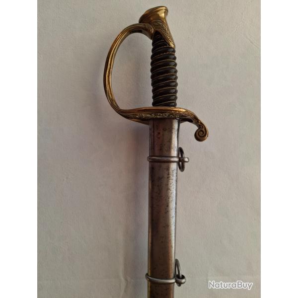 SABRE D'ADJUDANT ET DE SERGENT-MAJOR, mod�le 1845-1855