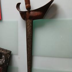 KRISS COUTEAU HINDOU A LAME ENDULEE