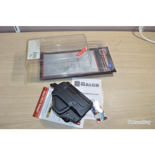 Holster / etui  de ceinture Revolver Galco M6X  M6x474 S&W M&P Auto Locking  Holster Gaucher (26)