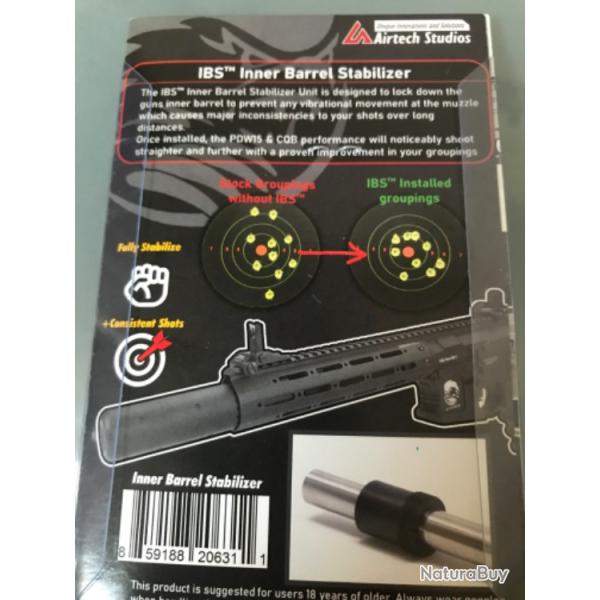 Air tech studios in et barrel stabilizer g&g pdw15