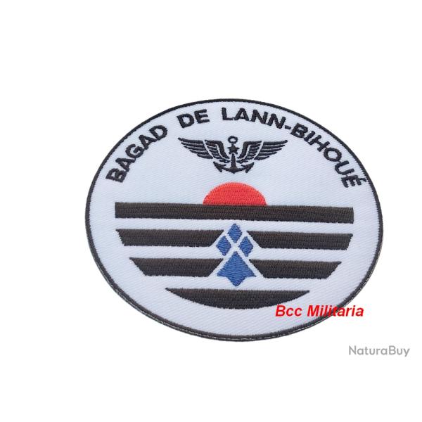 Patch brod� Bagad de LANN-BIHOUE (blanc)