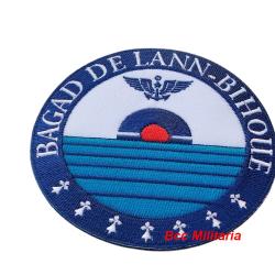 Patch brod&eacute; Bagad de LANN-BIHOUE (bleu)