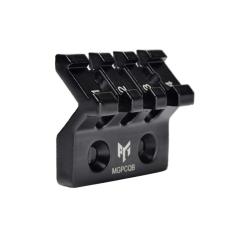 Rail picatinny d&eacute;port&eacute; 45&deg; pour lampe/optique