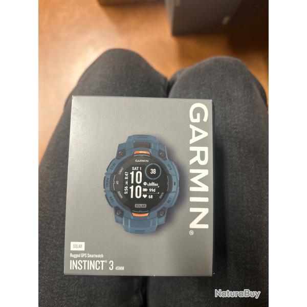 MONTRE GPS GARMIN INSTINCT 3 SOLAR 45MM