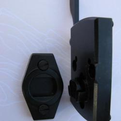 Montage HMS Safe pour Nikko Stirling Prisme 15 avec embases de pivot avant pour Express Chapuis