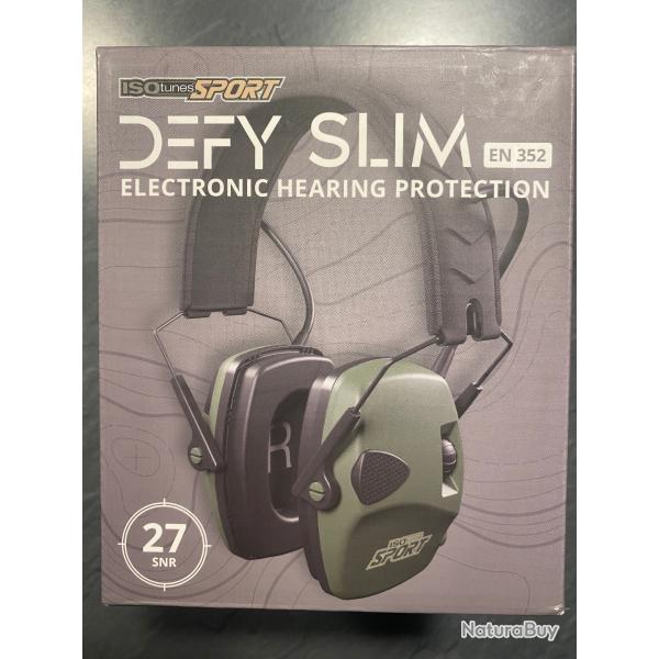 ISOtunes Sport DEFY Slim + Kit Coussinets Silicone
