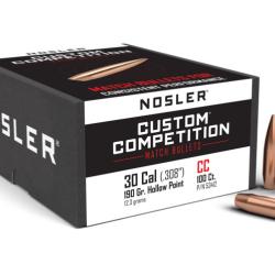 Nosler 100 Ogives 30 190 gr HPBT