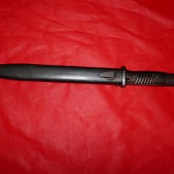 Ba&iuml;onnette 1884/98 pour MAUSER K98k WW2 non monomatricule