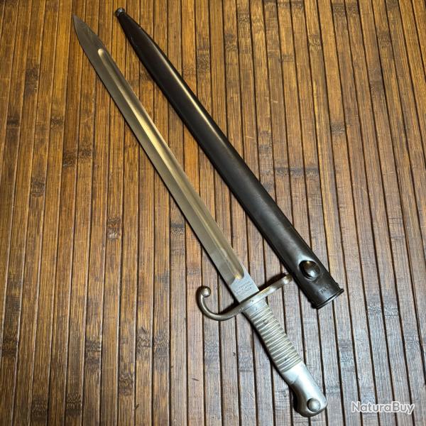 TR�S BELLE BA�ONNETTE MAUSER ARGENTIN MOD�LE 1891 WW1