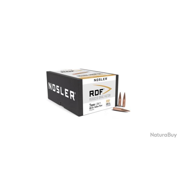 Nosler 500 Ogives 7mm 185 gr RDF HPBT