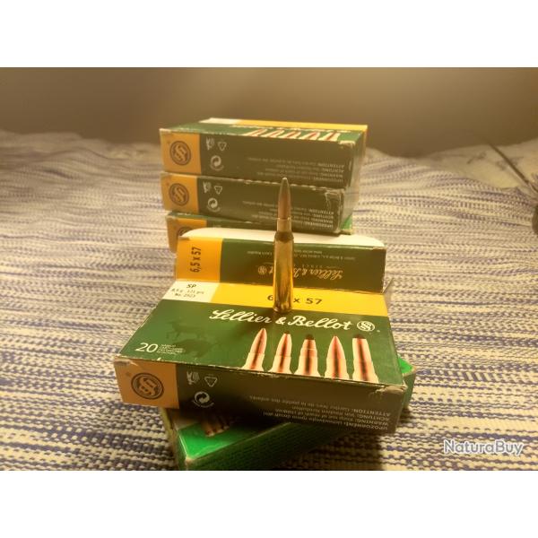 Sellier Bellot 6.5x57 Sept boite
