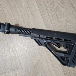 Crosse pliante pour AKM / AK-74 et autres AK bo&icirc;tier 1.0mm estamp&eacute; (type AKM)