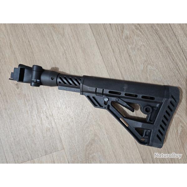 Crosse pliante pour AKM / AK-74 et autres AK bo�tier 1.0mm estamp� (type AKM)