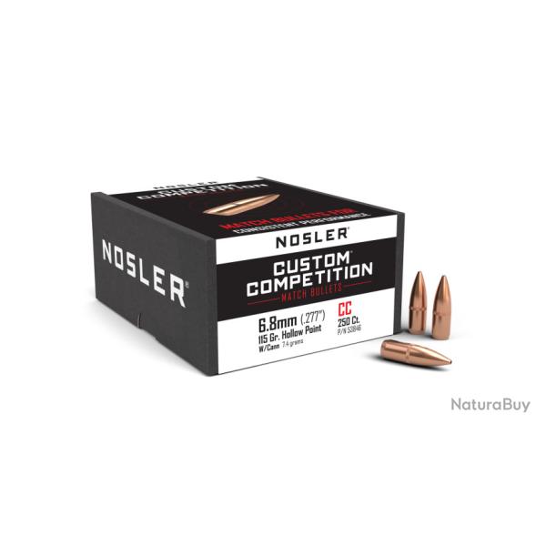 Nosler 250 Ogives 6,8/.277 115 gr HPBT C530