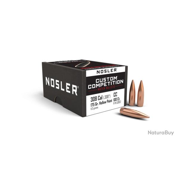 Nosler 100 Ogives 30 175 gr HPBT