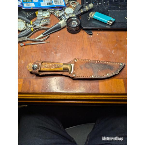 Couteau ancien sabatier extra fin