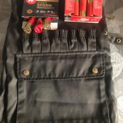GILET DE CHASSE KAKI neuf 2xl avec 2 boites 10 cartouches winchester cal12 pl 6et7