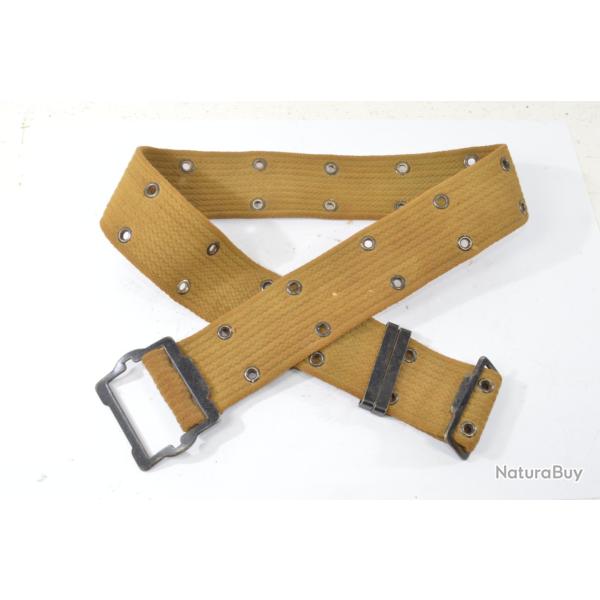 Ceinturon toile Parachutiste TAP Indochine Alg�rie, Arm�e Fran�aise