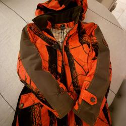 Veste de chasse Femme orange KAREN de chez JUMFIL