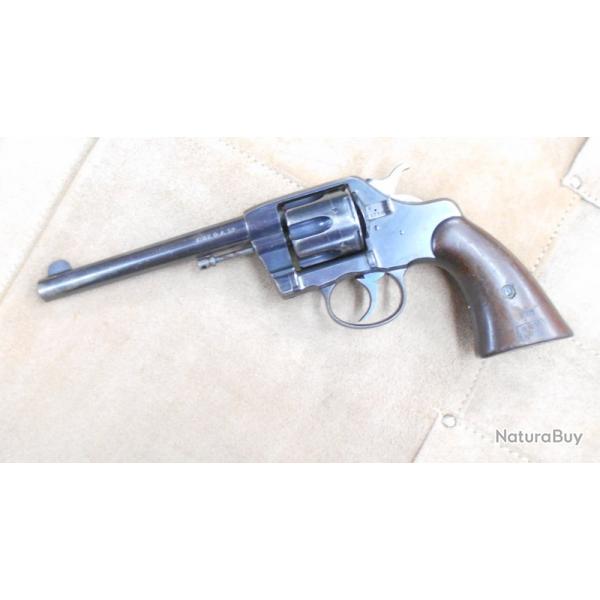 Exceptionnel Colt New Army militaire mod�le  1896, cal.38 Long Colt, Tr�s beaux marquages.