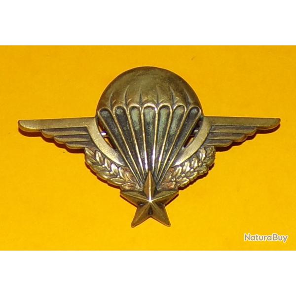 BREVET PARACHUTISTE DE L'ARMEE FRANCAISE , MATRICULE 10717 DE JUILLET 1947 , FABRICANT DRAGO PARIS N