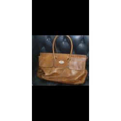 FAUSSILLE! SAC CUIR EPAIS VINTAGE POUR VOYAGE OU STYLE FAR OUEST