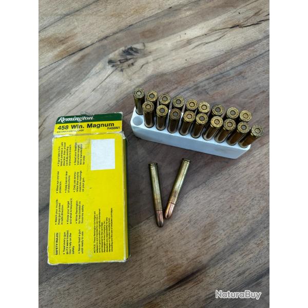 munition 458 win  mag fmj remington