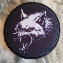 Patch tactique (syst&egrave;me velcro ) gueule loup ( livraison gratuite par lettre )