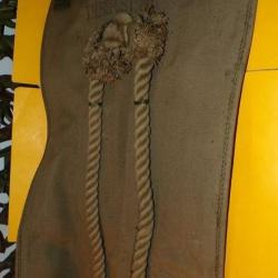 ARMEE AMERICAINE U.S : TRANSPORT BAG POUR CHARGES LOURDES ,TOILE EPAISSE  2 POIGNEES EN GROS CORDAGE