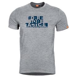 T-Shirt Ageron Hashtag Coloris Gris Chin&eacute; Taille M