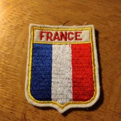 Patch tissu militaire drapeau France