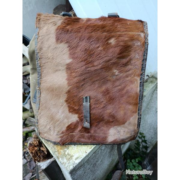 Sac militaire peau de vache