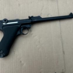 Luger P08 6" GBB - Noir - WE