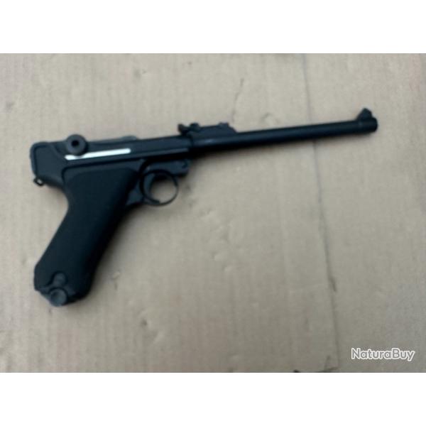 Luger P08 6" GBB - Noir - WE